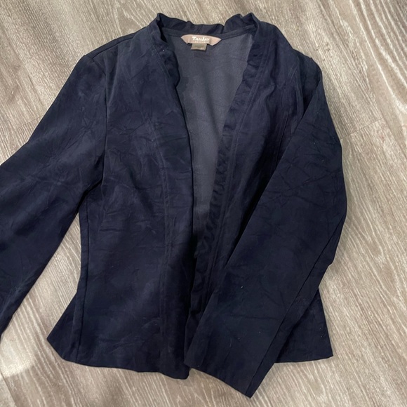 Tanjay textured blue blazer - Picture 1 of 8